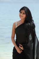 Samantha Black Saree Photos